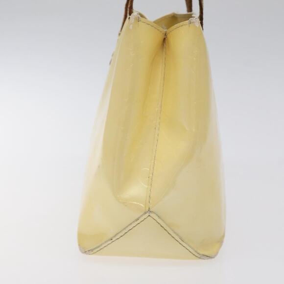 LOUIS VUITTON Monogram Vernis Reade PM Hand Bag Perle M91336 - Picture 5 of 12